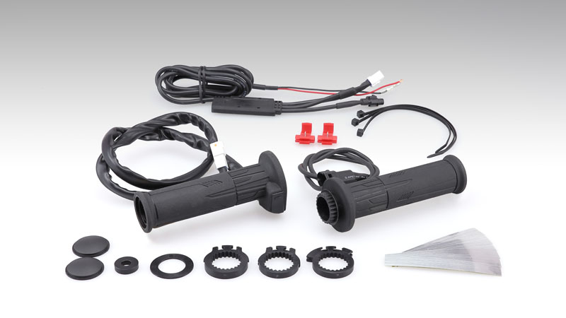 グリップヒーターのパーツ